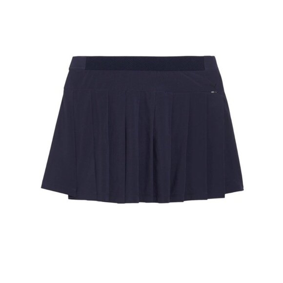 Puma Resort Wrap Deep Navy Skort Skirt Golf Active Women Stretch Woven Size XL - Picture 2 of 7